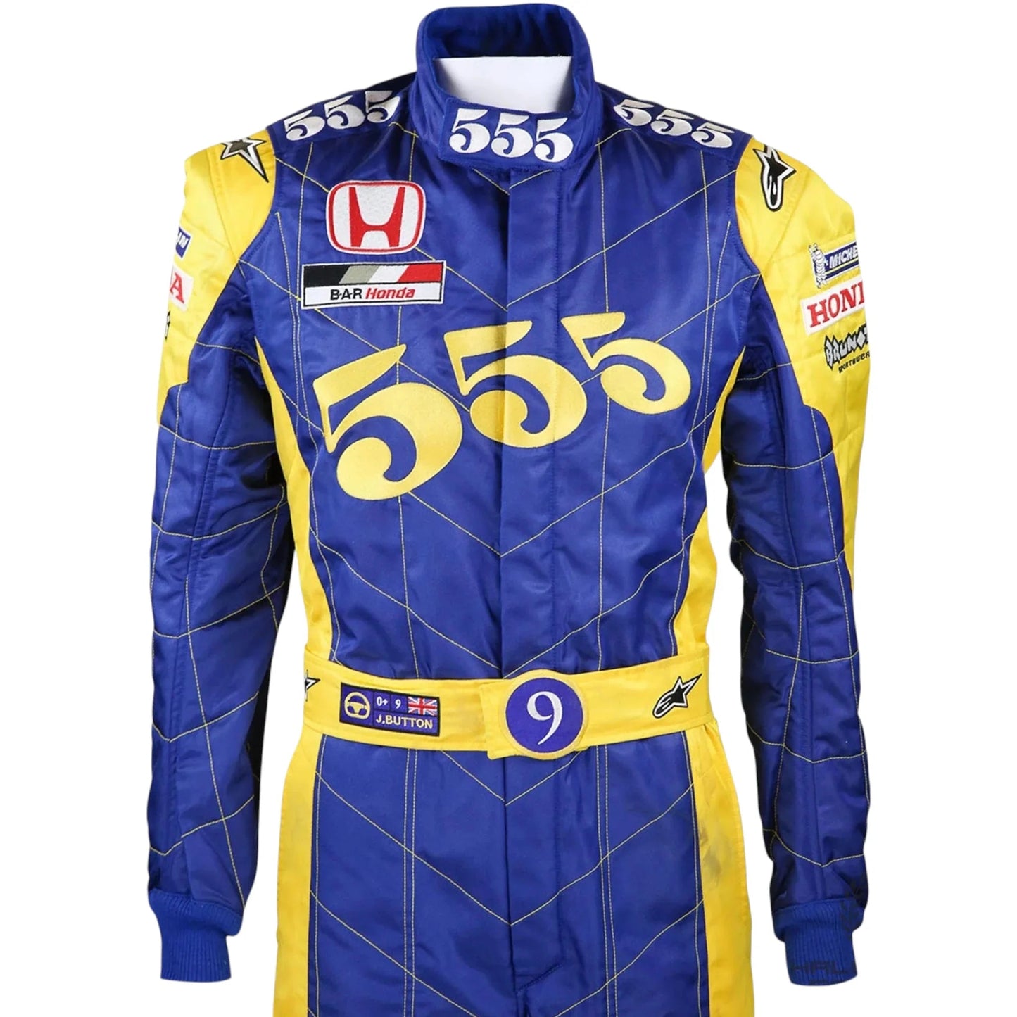 2004 Jenson Button Chinese Grand Prix BAR Honda F1 Suit - Formula 1 Rustle Racewears