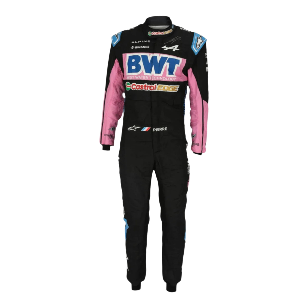 2023 Esteban Ocon BWT Alpine F1 Team Race Suit Mexico GP Ex Race Gear