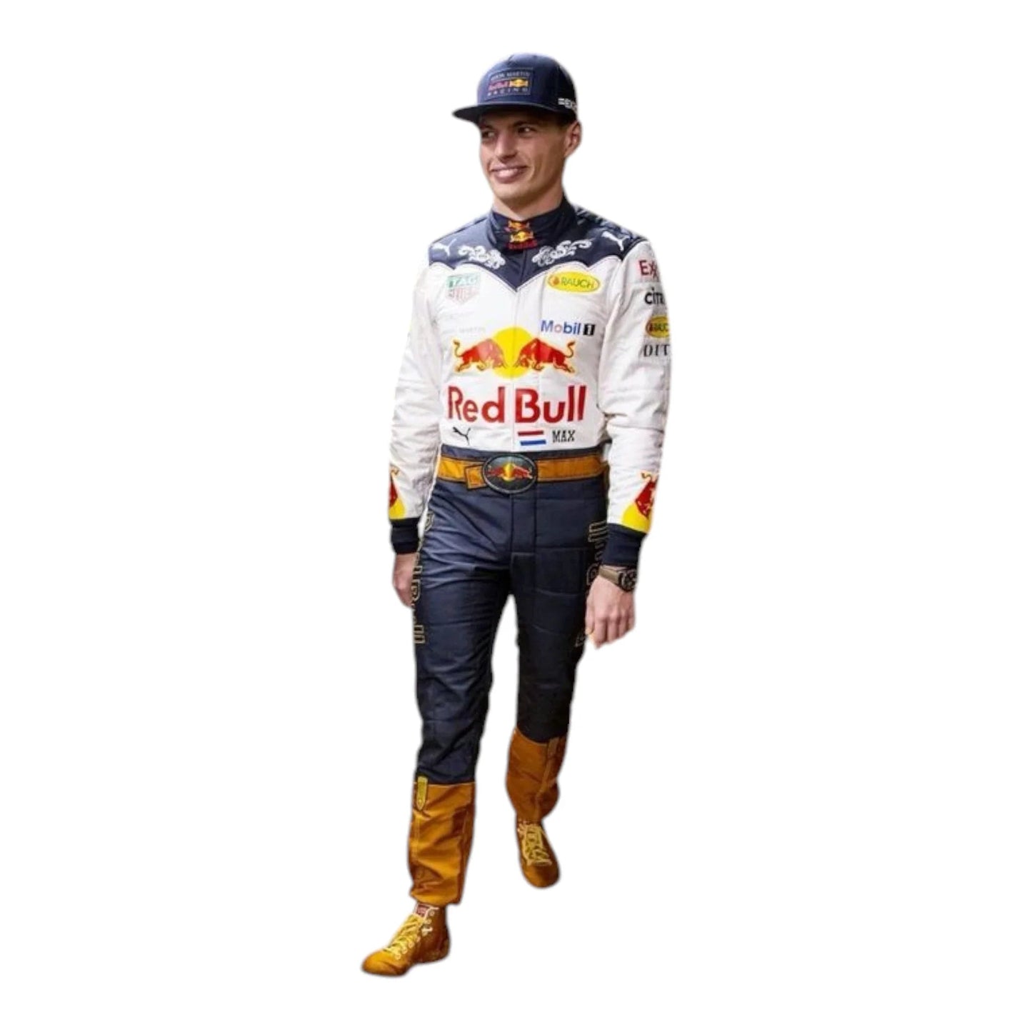 2018 Max Verstappen Red Bull Racing Suit Replica - United States GP Rustle Racewears