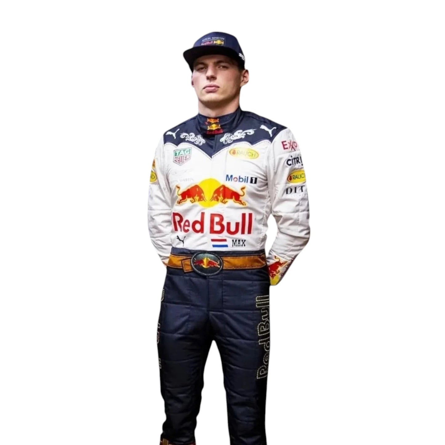 2018 Max Verstappen Red Bull Racing Suit Replica - United States GP Rustle Racewears