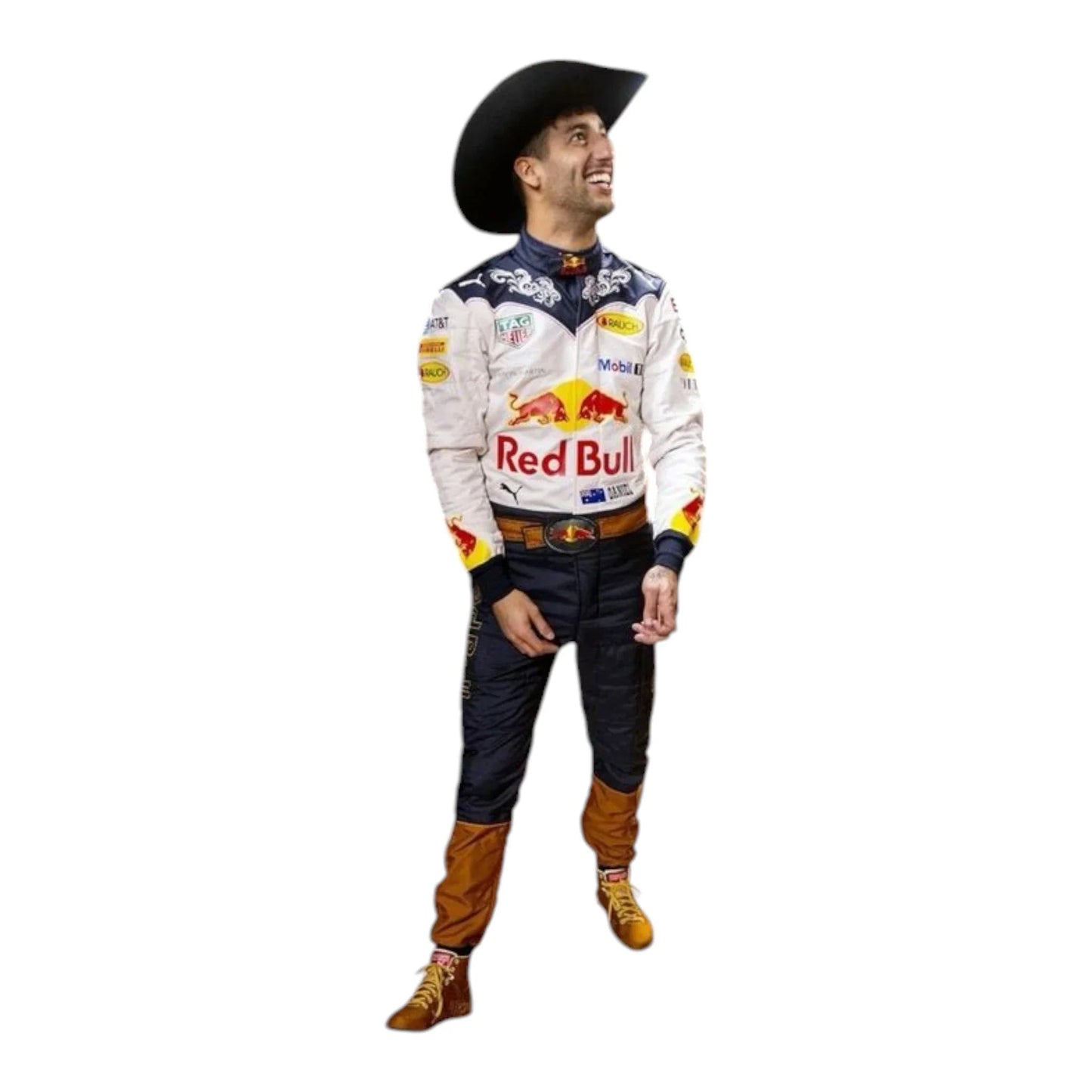2018 Daniel Ricciardo Red Bull Racing Suit Replica - United States GP Rustle Racewears