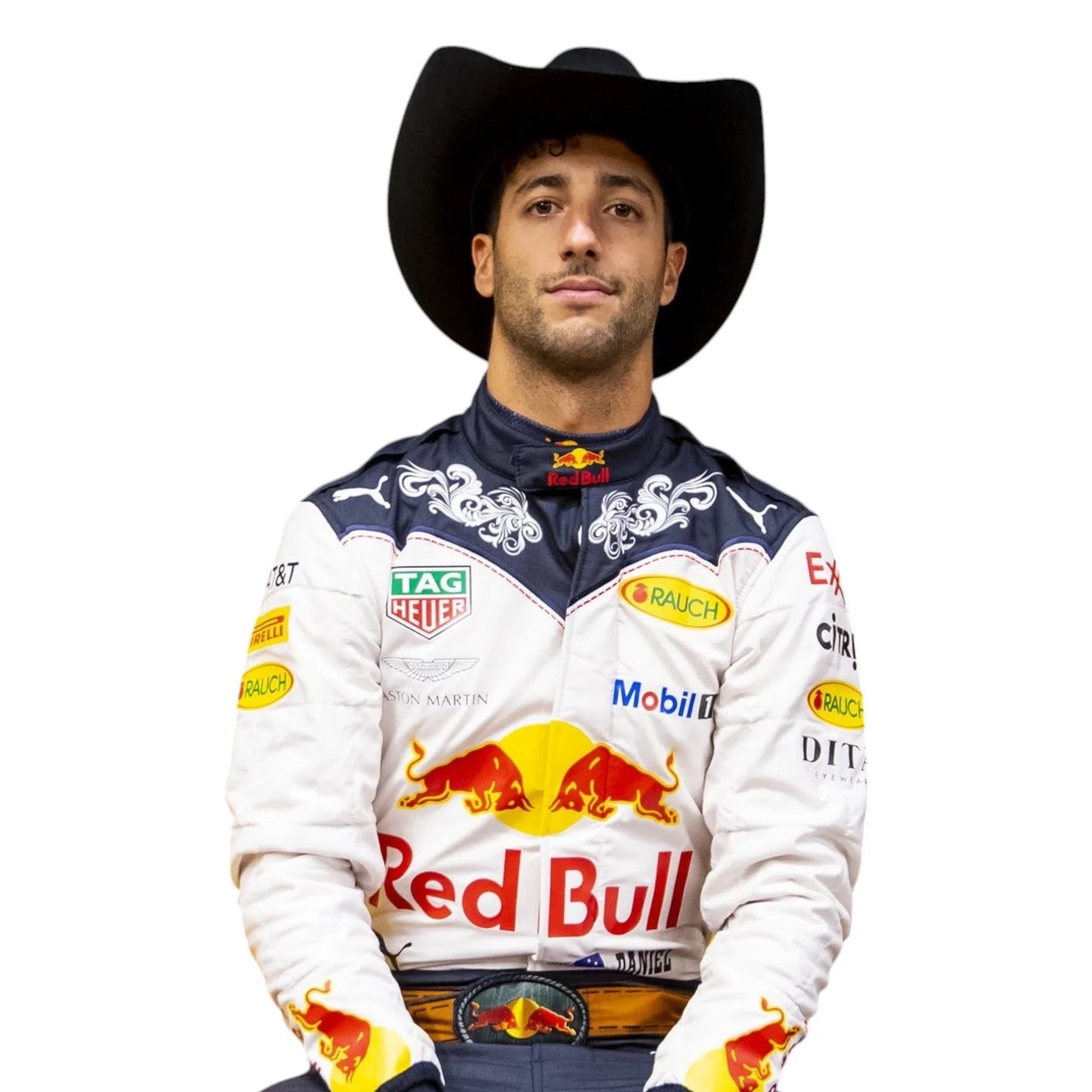 2018 Daniel Ricciardo Red Bull Racing Suit Replica - United States GP Rustle Racewears