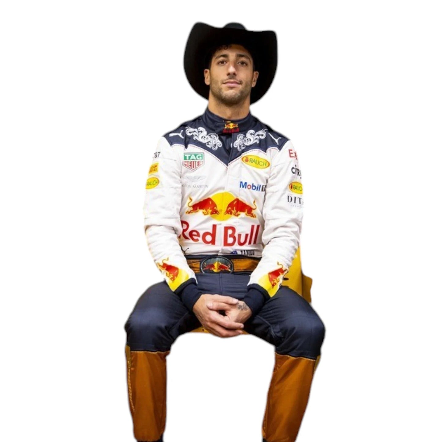 2018 Daniel Ricciardo Red Bull Racing Suit Replica - United States GP Rustle Racewears