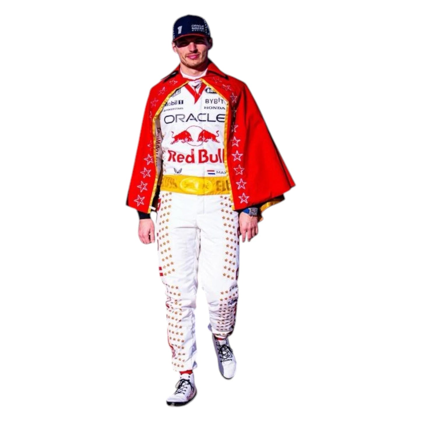 2023 Las Vegas Max Verstappen Red Bull F1 Race Suit Ex Race Gear