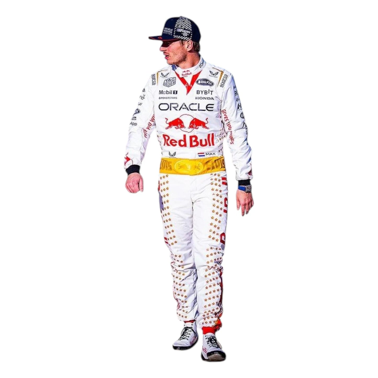 2023 Las Vegas Max Verstappen Red Bull F1 Race Suit Ex Race Gear
