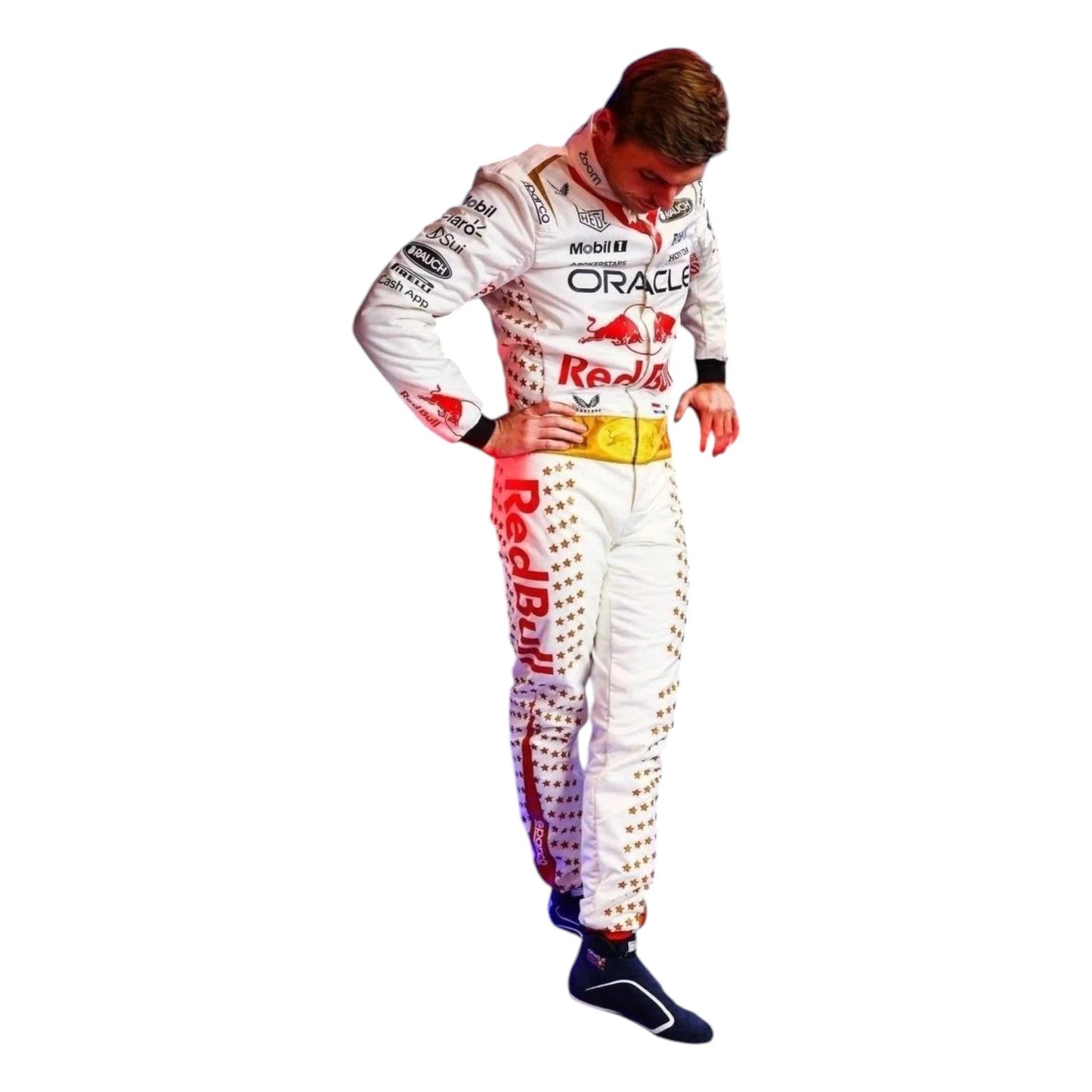 2023 Las Vegas Max Verstappen Red Bull F1 Race Suit Ex Race Gear