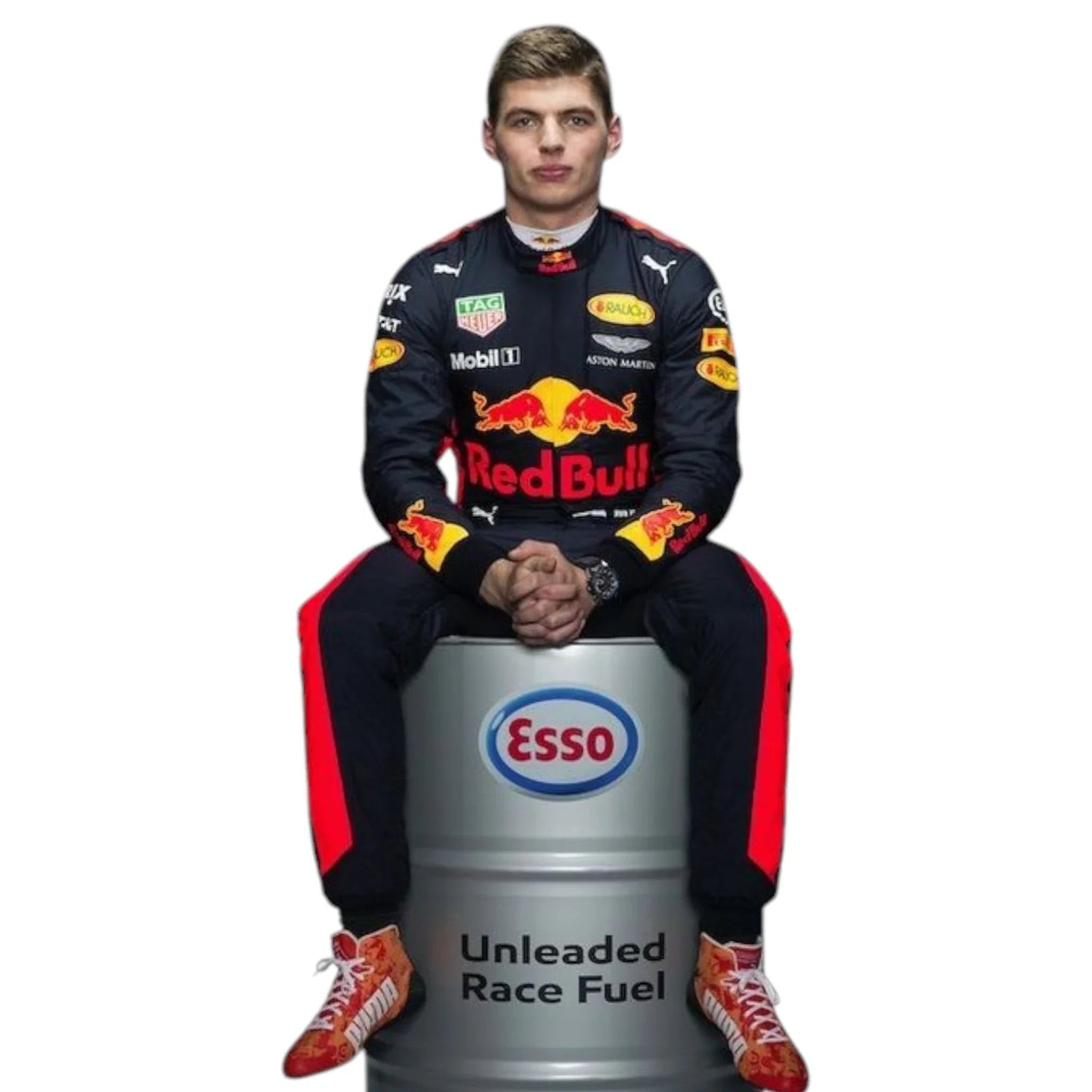 2017 Max Verstappen Race Red Bull F1 Suit Ex Race Gear