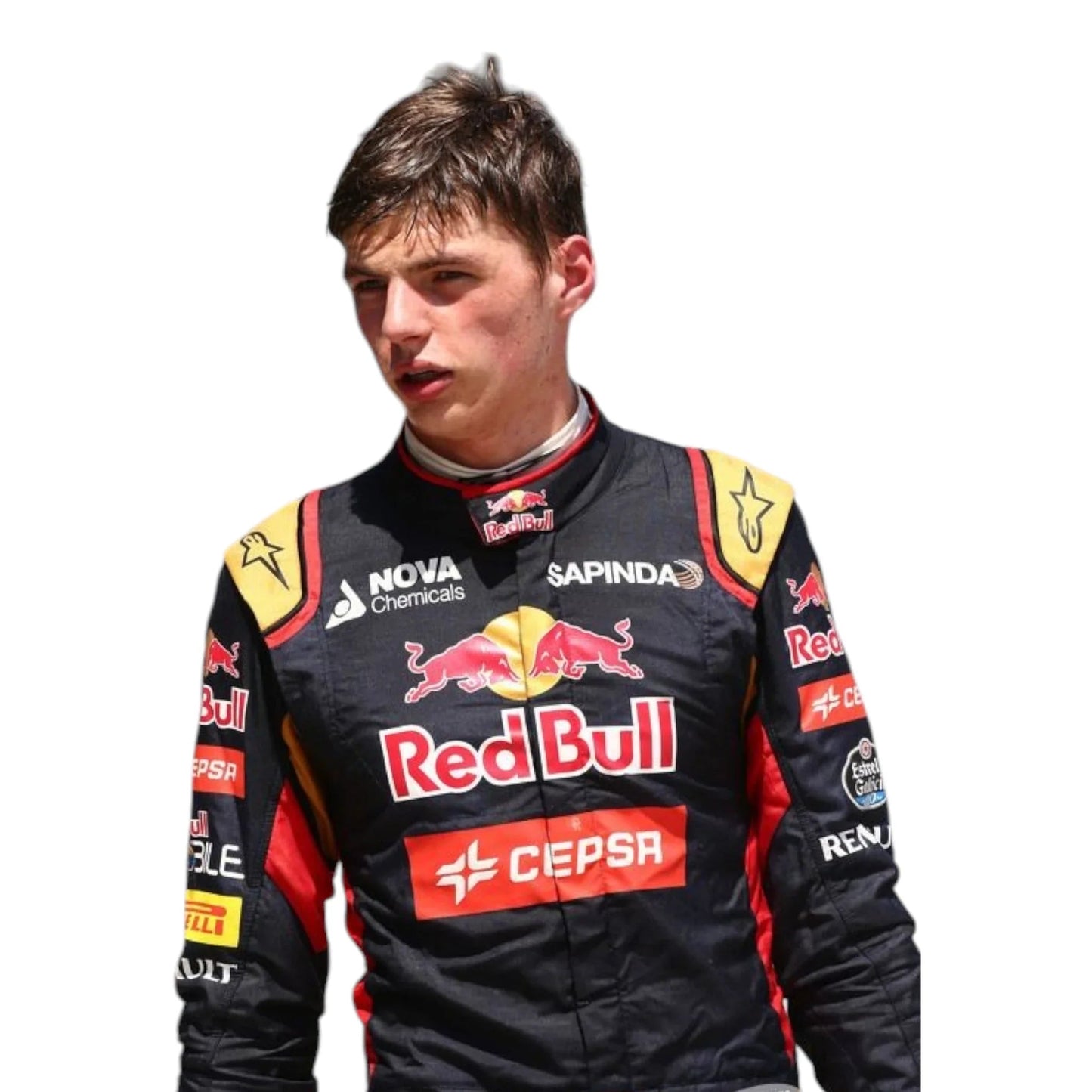 2015 Max Verstappen Formula 1 Red Bull Race Suit Rustle Racewears