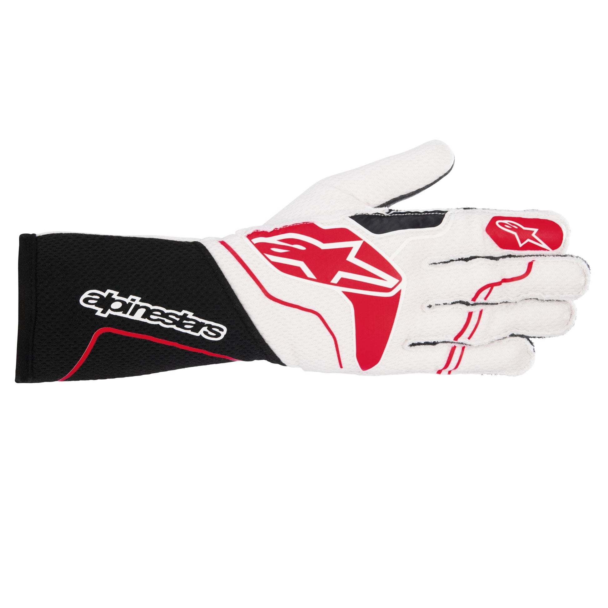 Alpinestars ZX Glove v3 Black White and Red Chicane Racewear