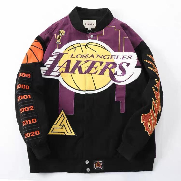 Rare LAKERS Vintage Embroidered Jacket - Unisex SHABA Collection