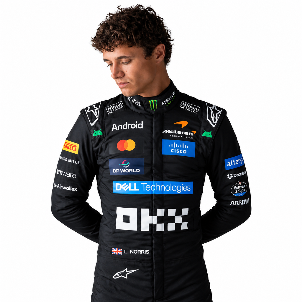 Lando Norris 2026 McLaren Italian Grand Prix F1 Racing Suit - Ex Race Gear