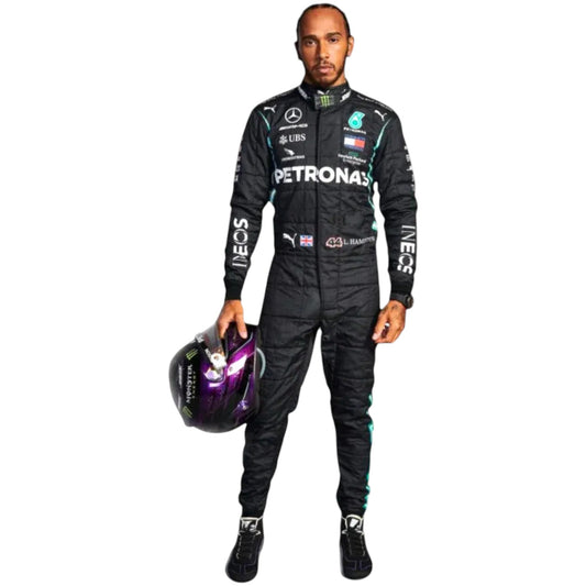2020 Lewis Hamilton Mercedes AMG F1 Race Suit Ex Race Gear