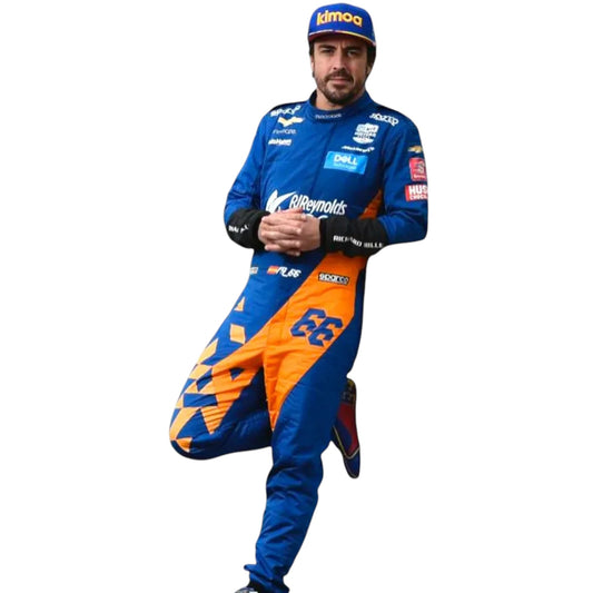 2019 Fernando Alonso McLaren F1 Racing Suit Rustle Racewears