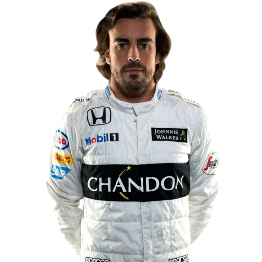 2016 Fernando Alonso Mclaren F1 Team Race Suit Rustle Racewears