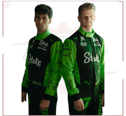 New 2025 KICK Sauber Nico Hulkenberg F1 Race Suit