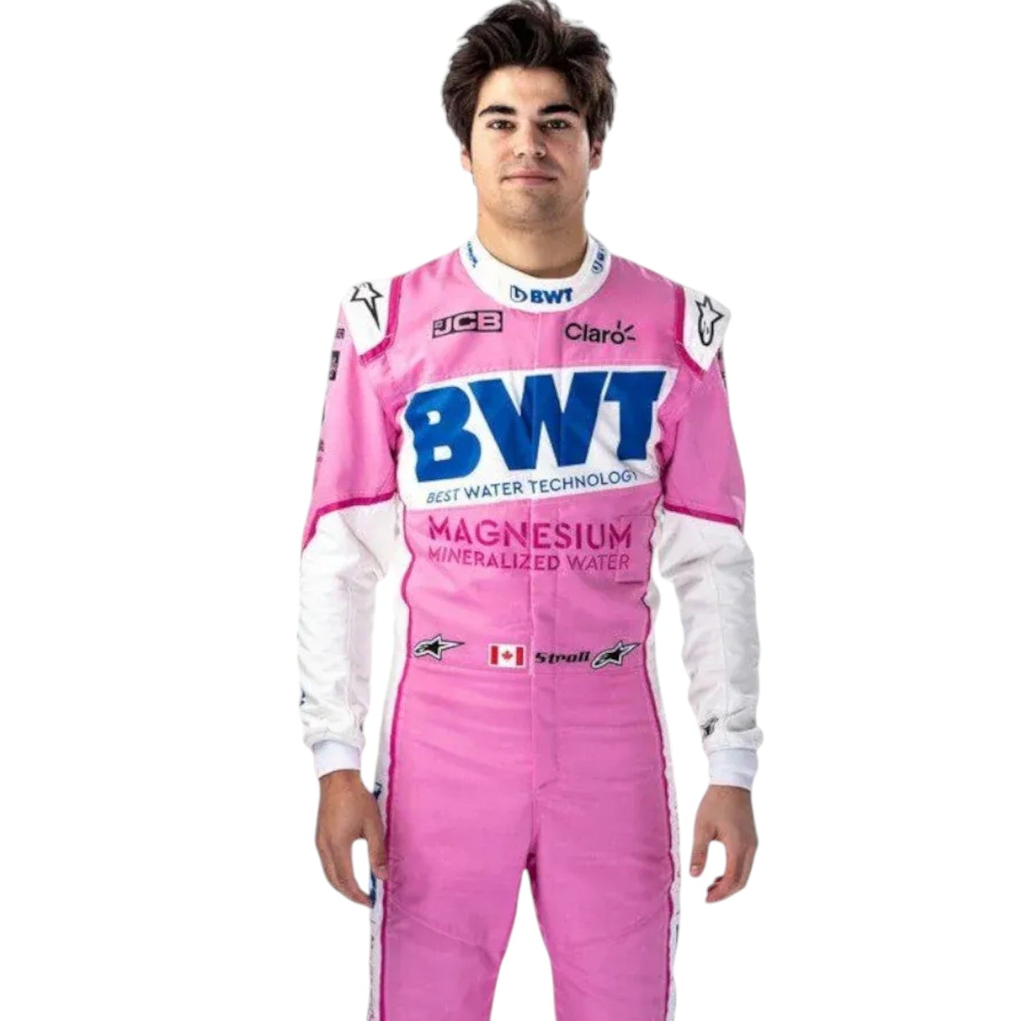 2020 Lance Stroll BWT Alpine F1 Team Racing Suit Replica Ex Race Gear