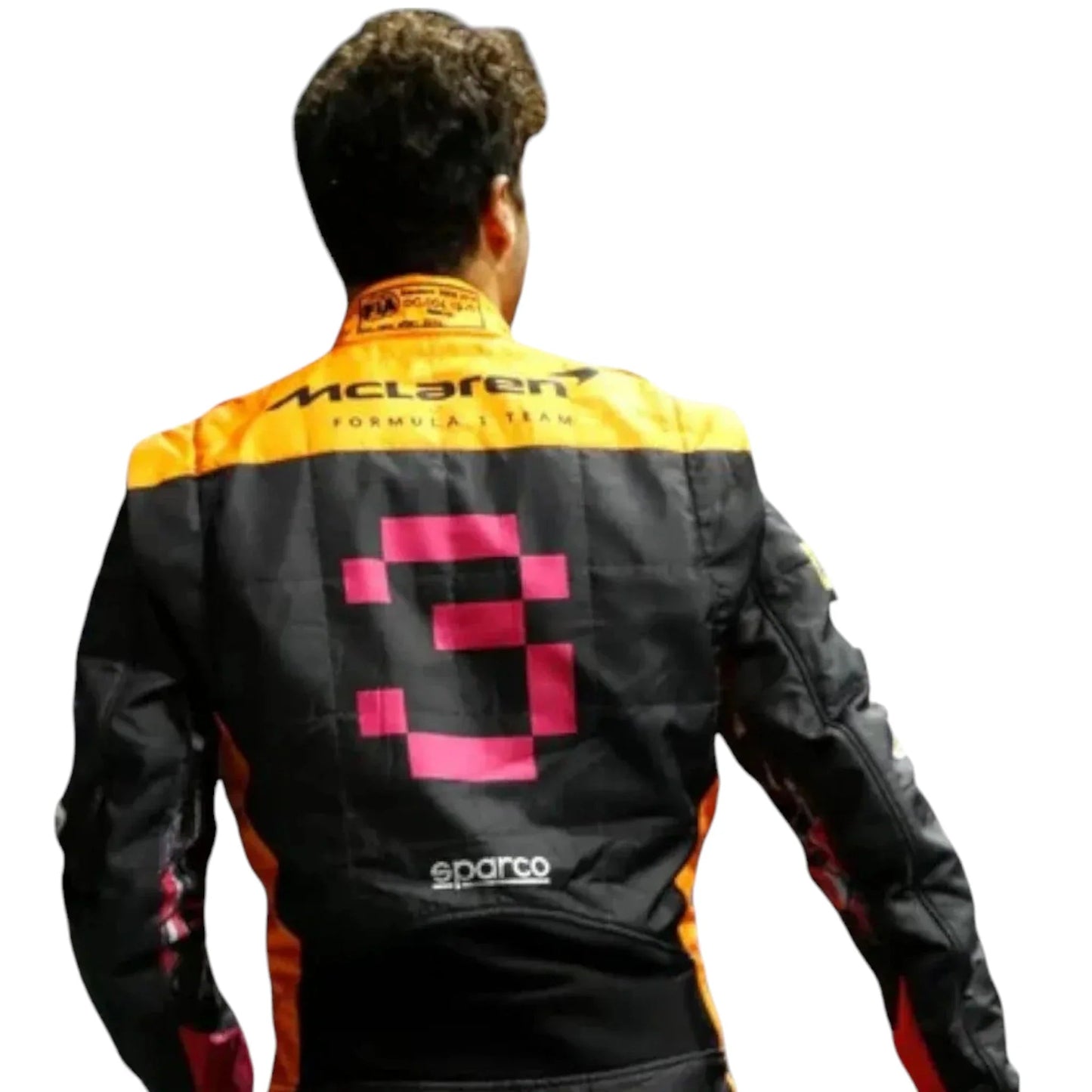 2022 Daniel Ricciardo Original Japan/Singapore GP Special Design McLaren F1 Suit Ex Race Gear