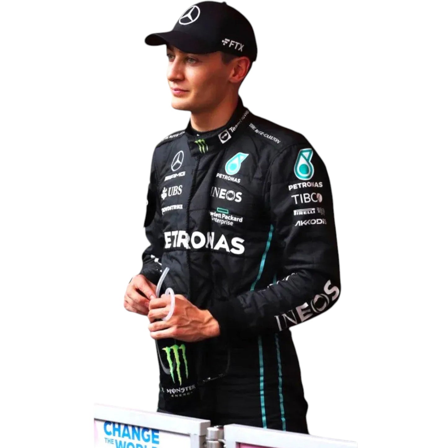 2022 George Russell Mercedes AMG F1 Replica Race Suit Ex Race Gear