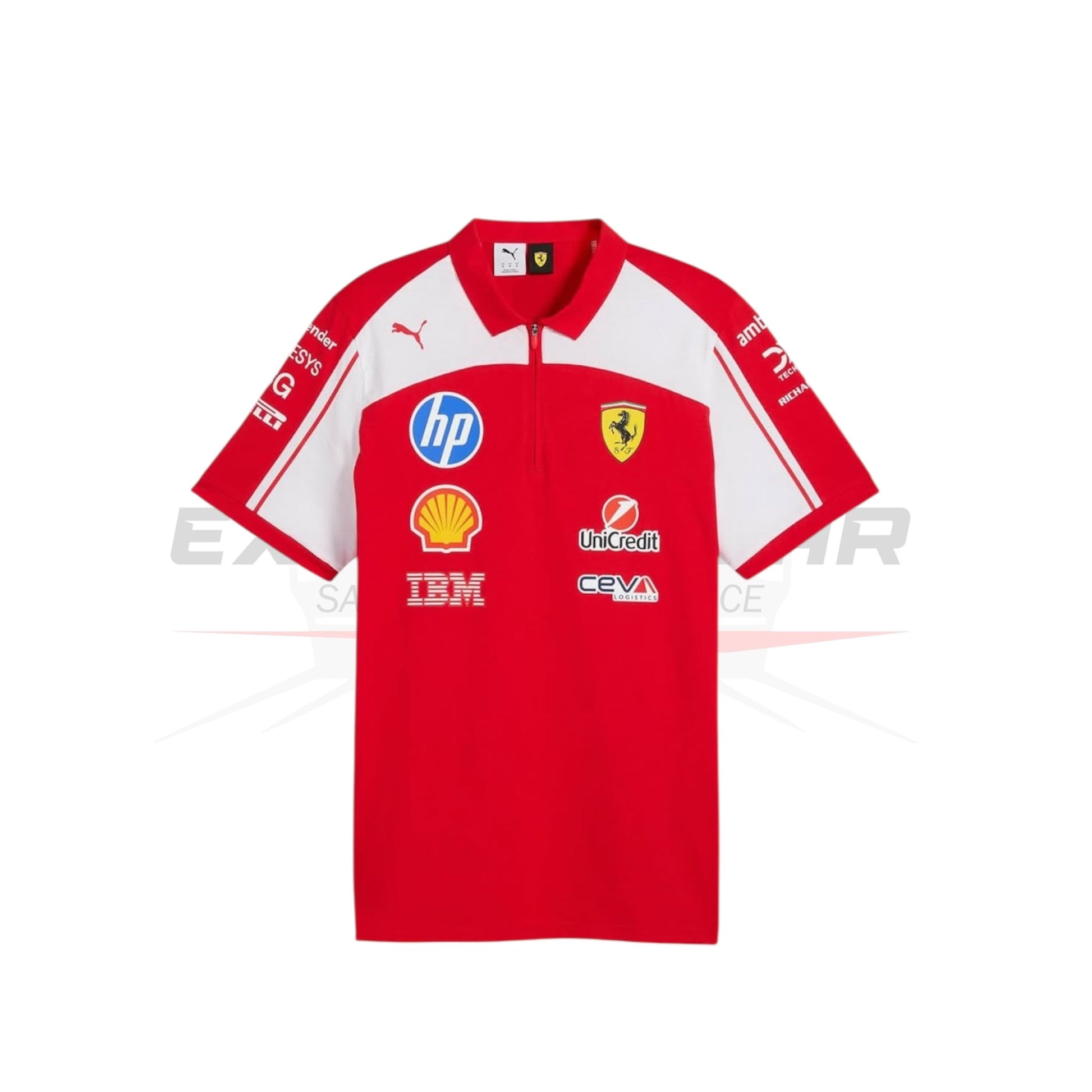 2026 Scuderia Ferrari Charles Editioin Team Replica T-shirt Ex Race Gear