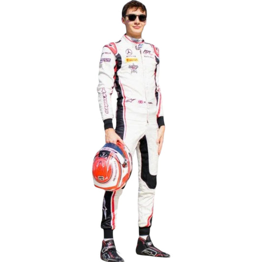 2018 George Russell Mercedes F1 Race Suit Rustle Racewears