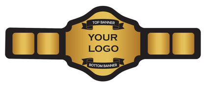 Custom Name and Logo Wrestling Championship Belt - Customize Wrestling Belts
