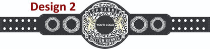 Custom Name and Logo Wrestling Championship Belt - Customize Wrestling Belts
