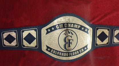 Custom CFC Logo Wrestling Championship Belt poshleathers-14b7