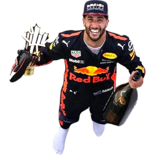 2017 Daniel Ricciardo Formula 1 Race Suit Mexico GP Ex Race Gear