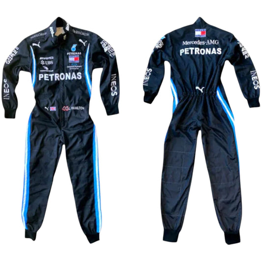 2020 Lewis Hamilton Mercedes AMG F1 Embroidery Race Suit Ex Race Gear