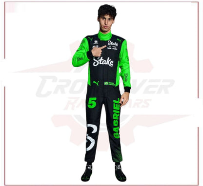 2025 Gabriel Bortoleto Kick Sauber f1 Race Suit