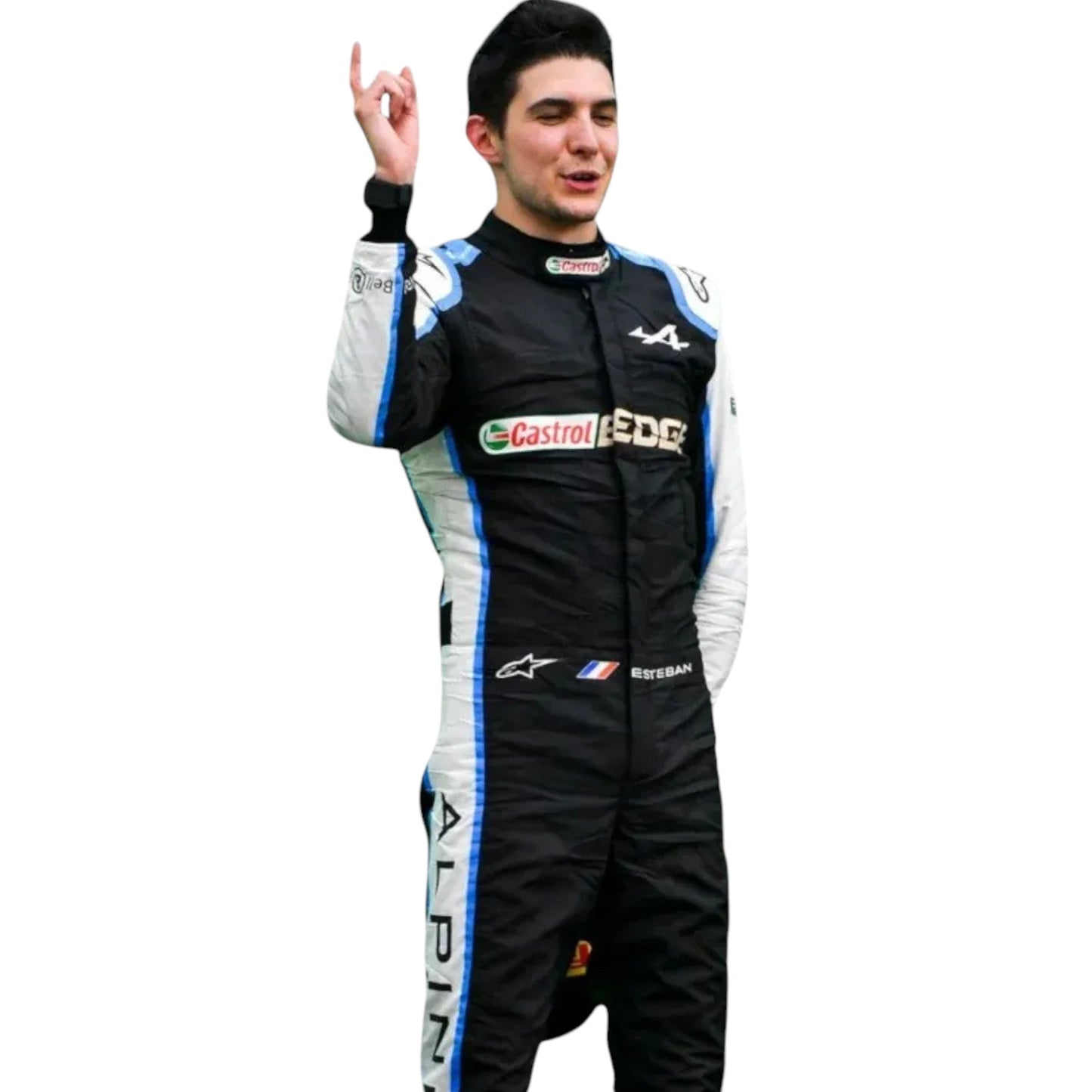 2021 Esteban Ocon Castrol Formula 1 Race Suit Ex Race Gear