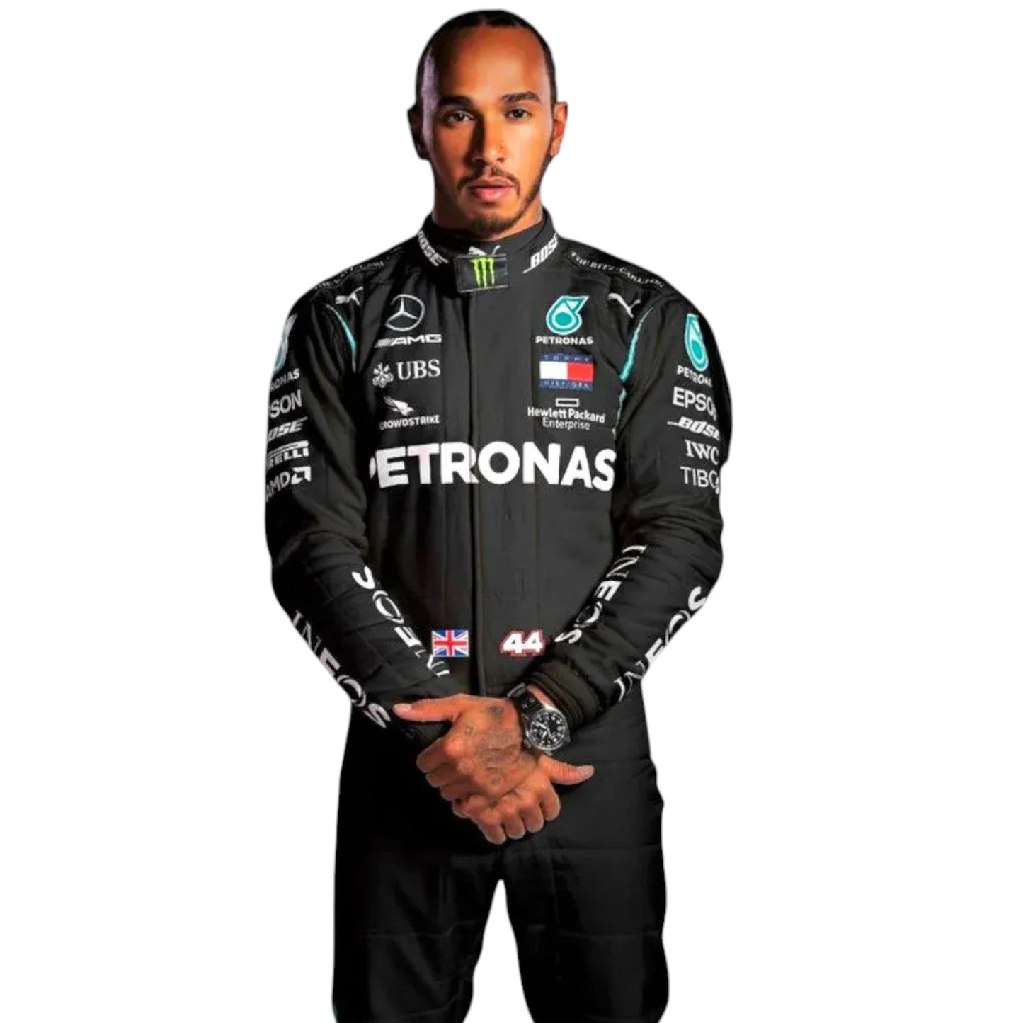 2020 Lewis Hamilton Mercedes AMG F1 Race Suit Ex Race Gear
