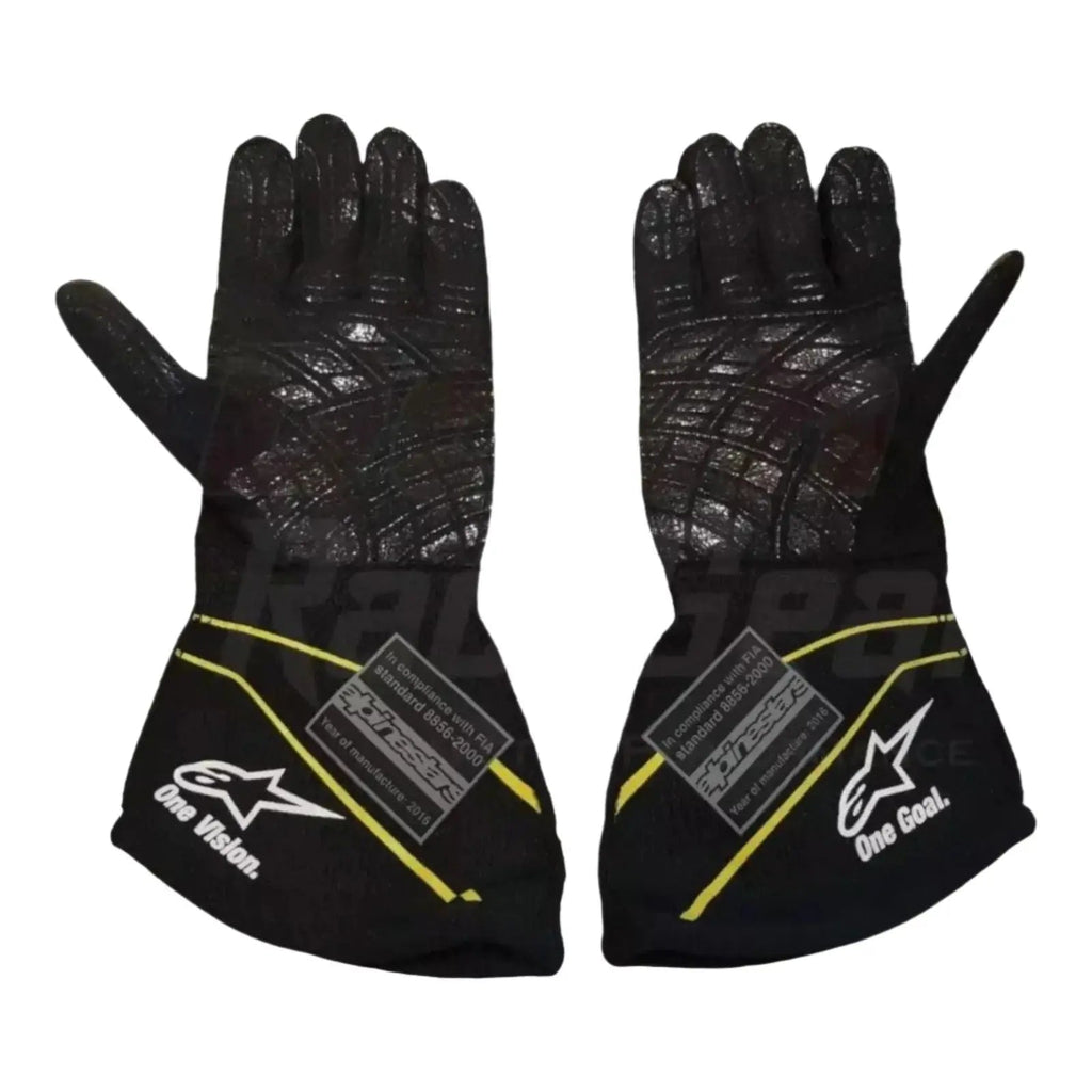 2016 Esteban Ocon Alpinestars F1 Race Gloves | Ex Race Gear