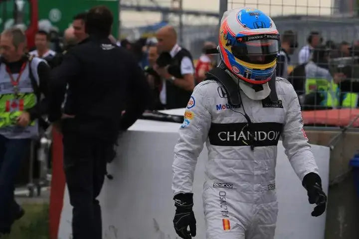 2016 Fernando Alonso F1 Race gloves | Ex Race Gear