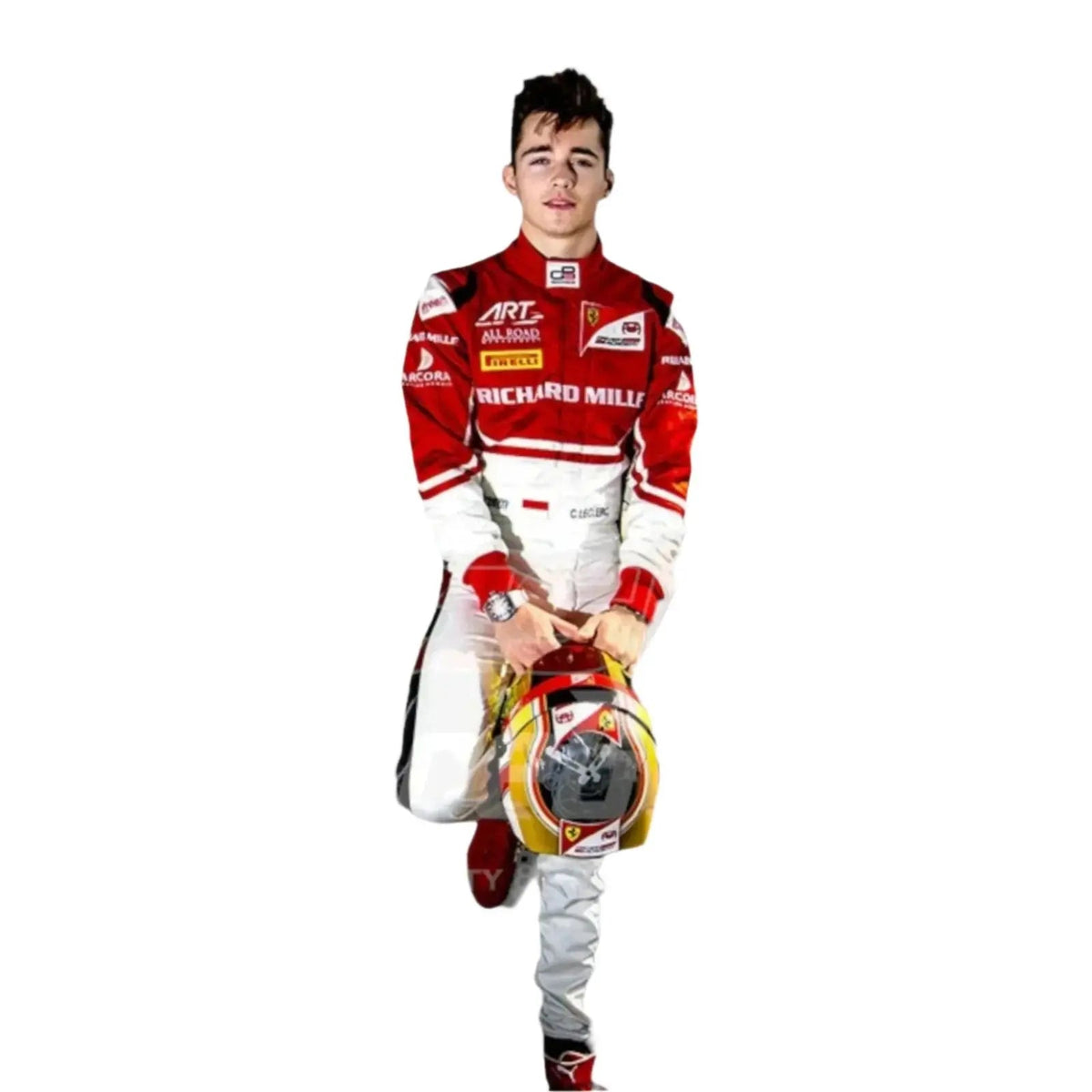2016 Charles Leclerc Ferrari F1 Race Suit - Ex Race Gear