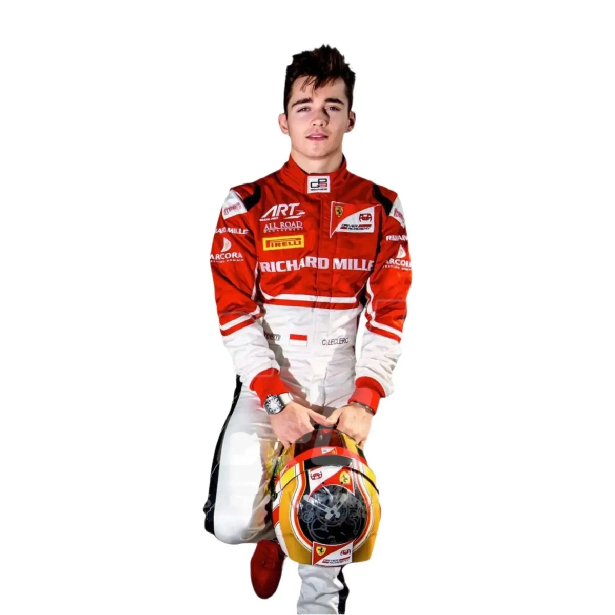 2016 Charles Leclerc Ferrari F1 Race Suit - Ex Race Gear
