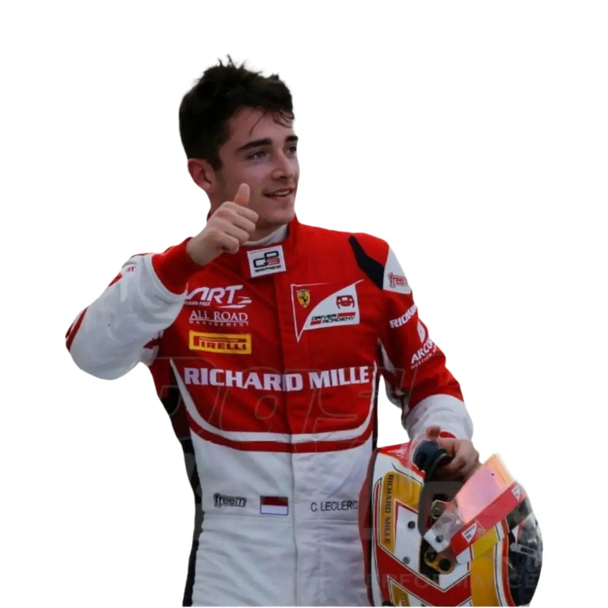 2016 Charles Leclerc Ferrari F1 Race Suit - Ex Race Gear