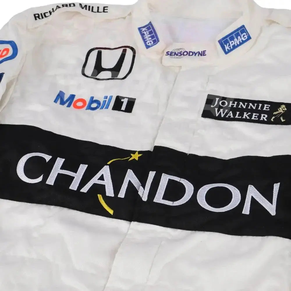 2016 Fernando Alonso McLaren F1 Team Race Suit - Ex Race Gear