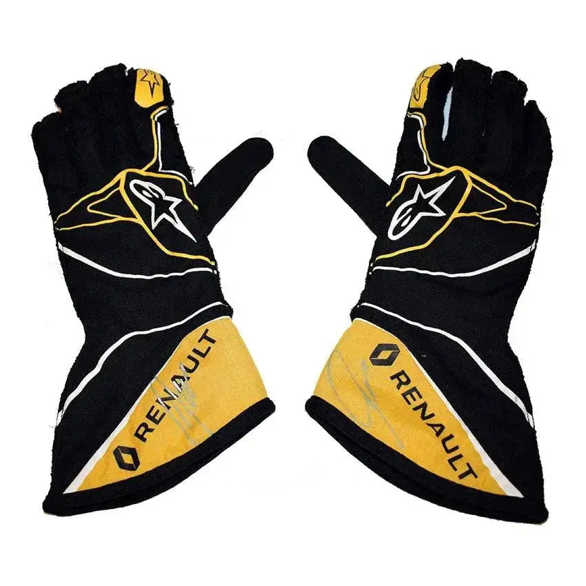 2018 Nico Hulkenberg Renault Formula 1 Race Gloves | Ex Race Gear
