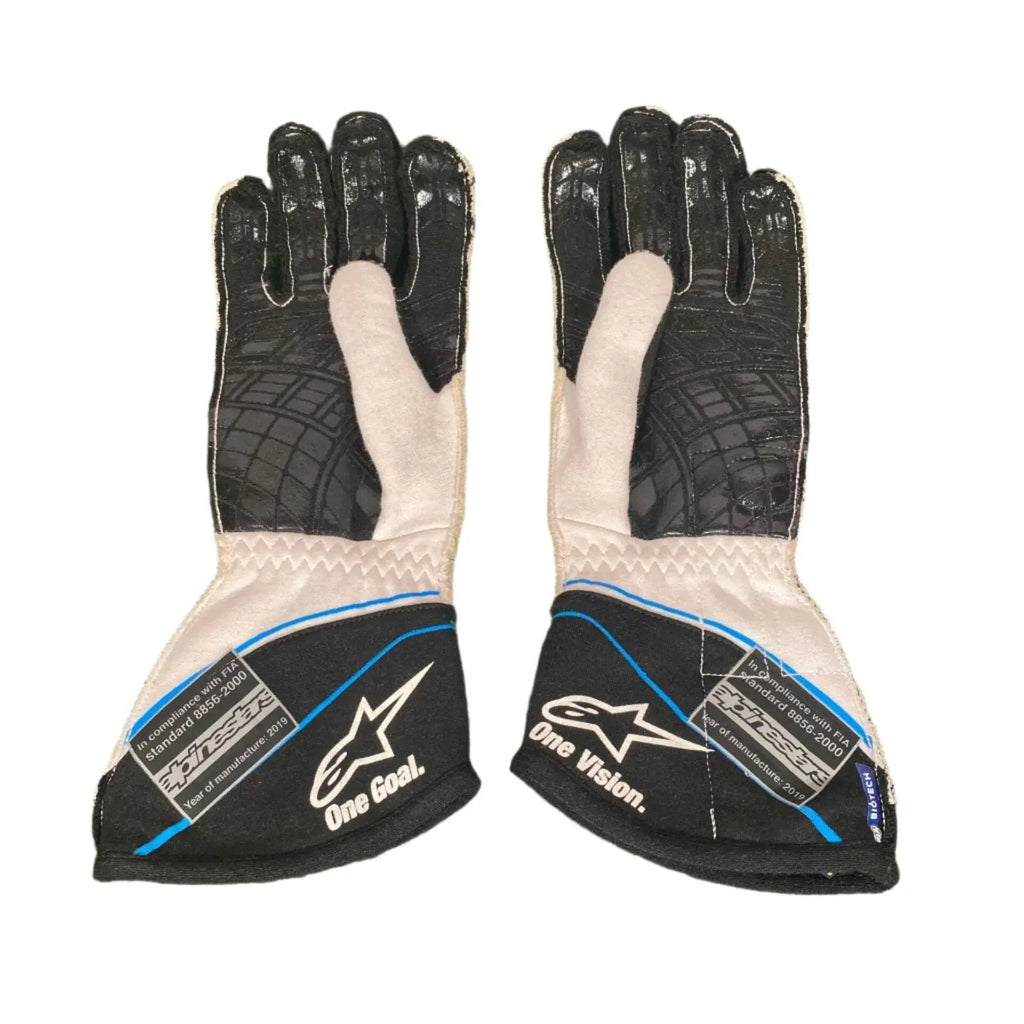 2019 George Russell Williams F1 Race Gloves | Official Team Gear | Ex Race Gear