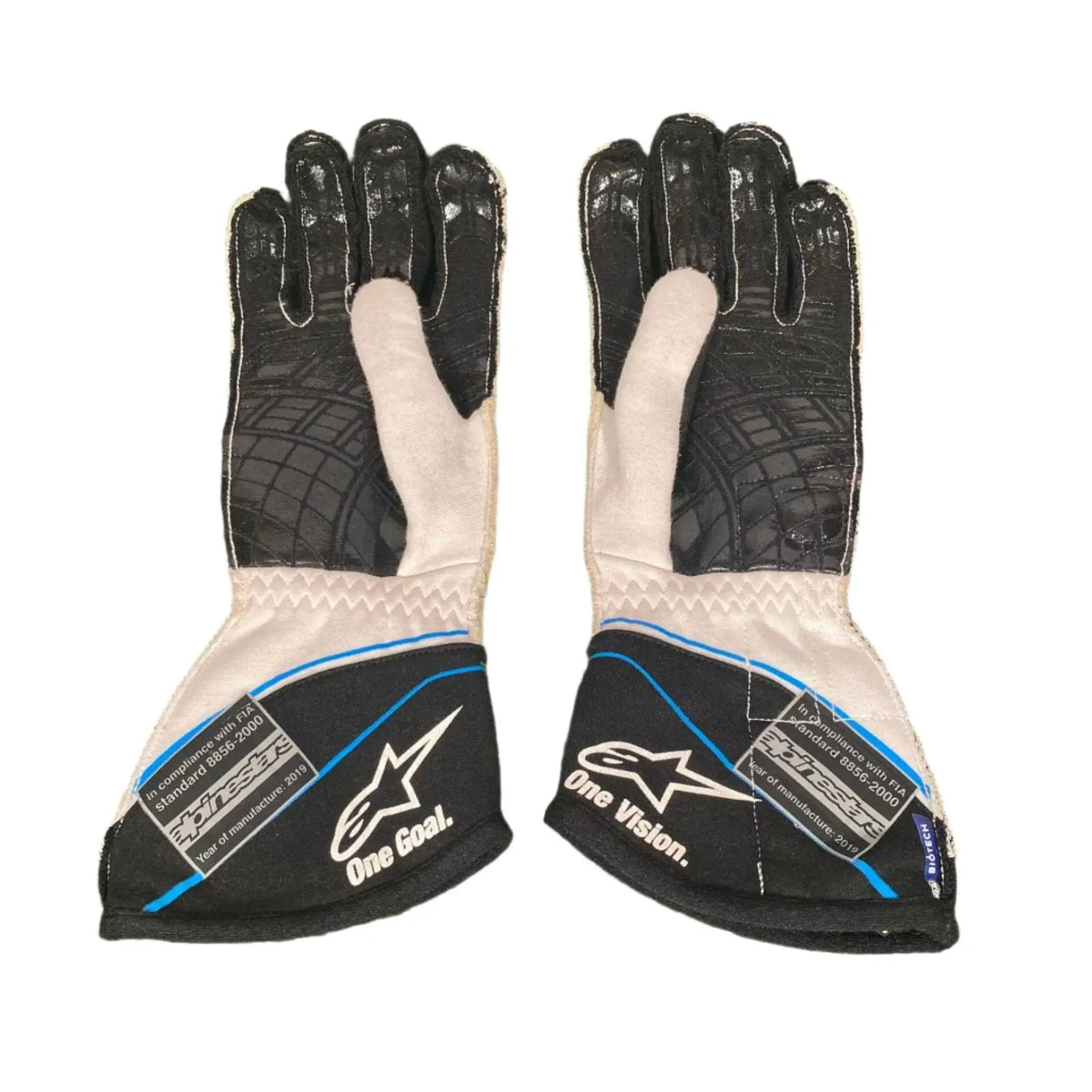 2019 George Russell Williams F1 Race Gloves | Official Team Gear | Ex Race Gear