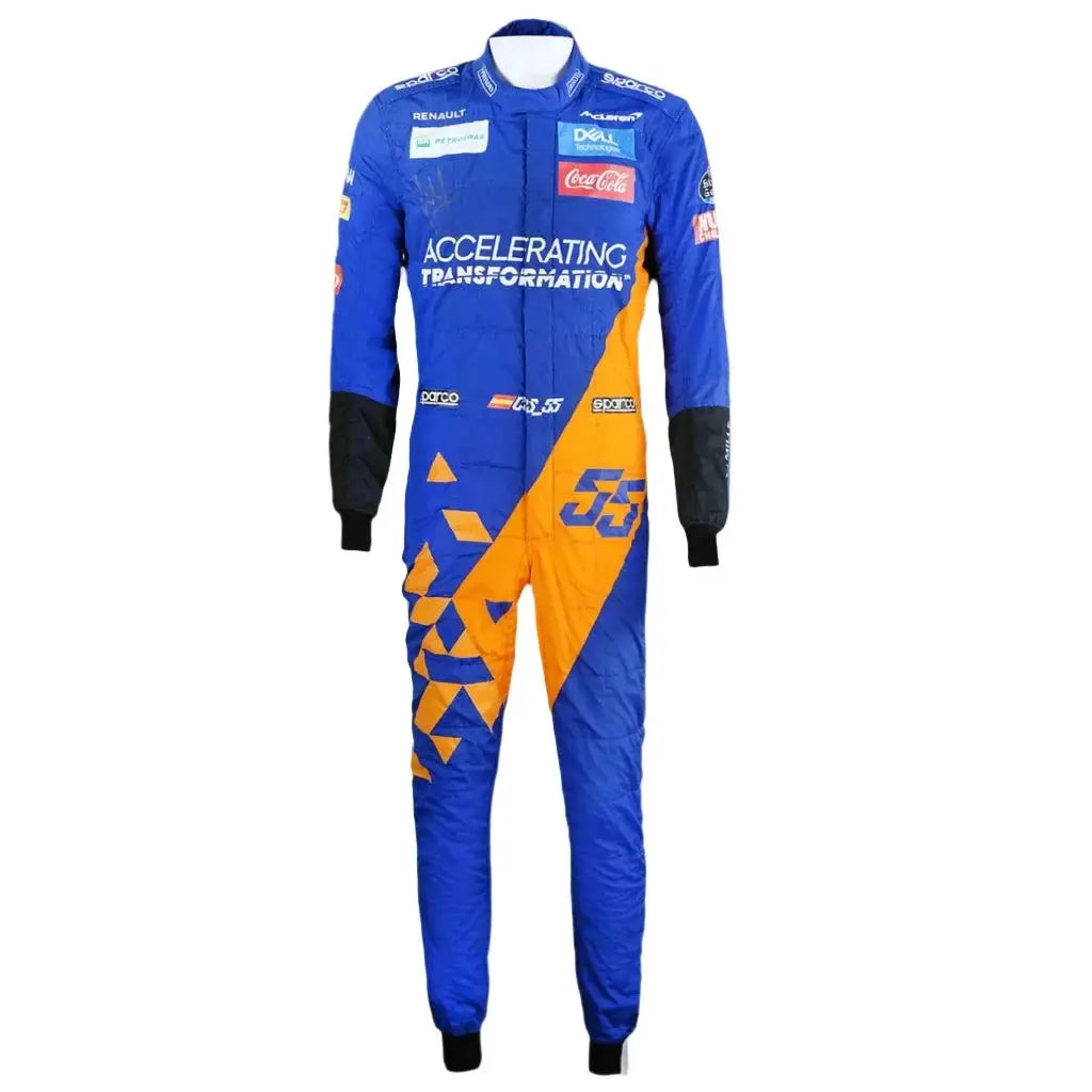 2019  Carlos Sainz McLaren F1 Race Suit - Ex Race Gear