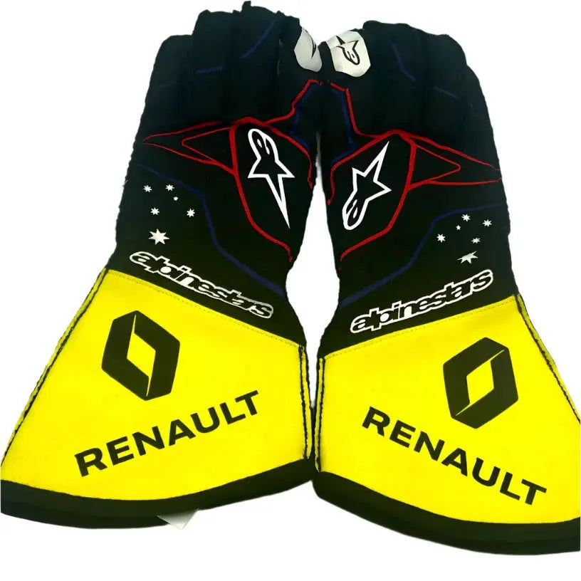 2020 Daniel Ricciardo Renault Race Gloves | Ex Race Gear