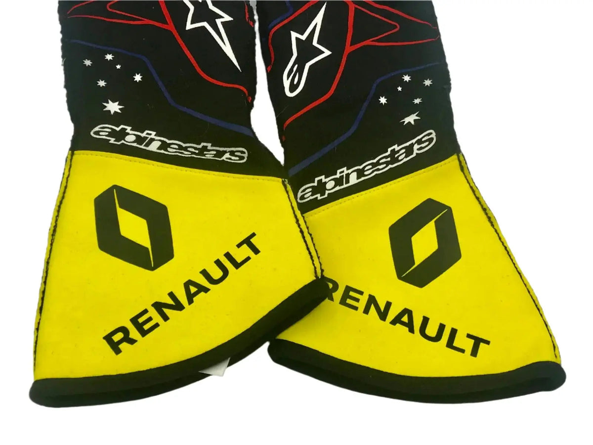 2020 Daniel Ricciardo Renault Race Gloves | Ex Race Gear