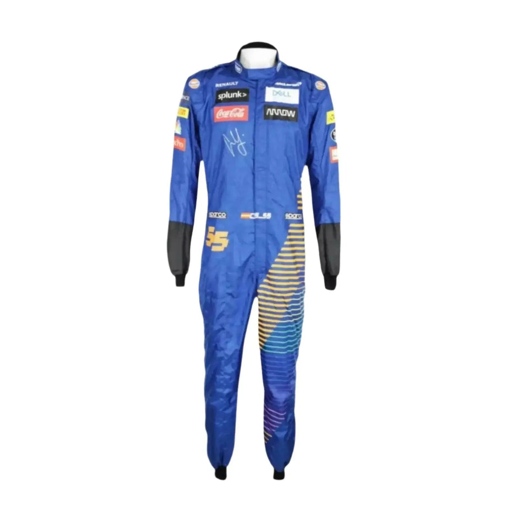 2020 Carlos Sainz McLaren F1 Racing Suit | Official Team Gear - Ex Race Gear
