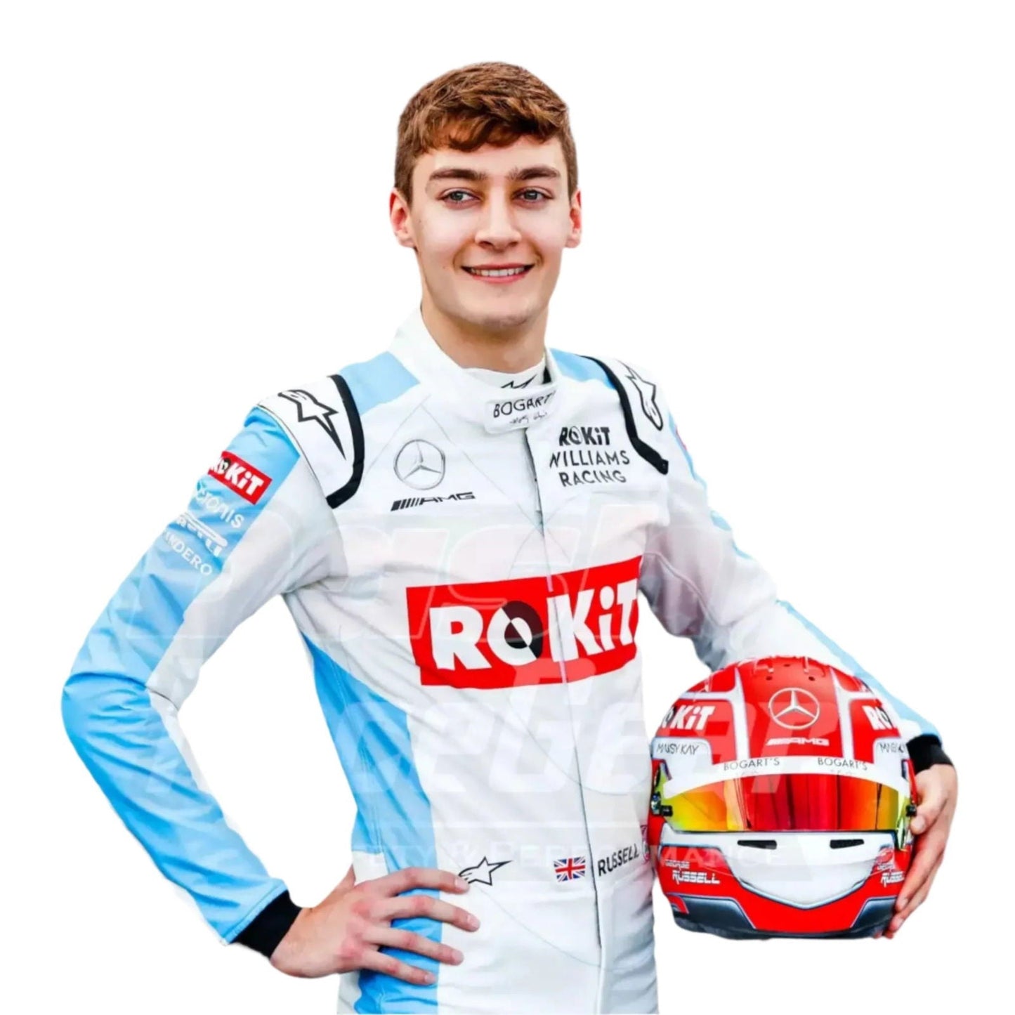 2020 George Russell Williams Racing F1 Race Suit - Ex Race Gear