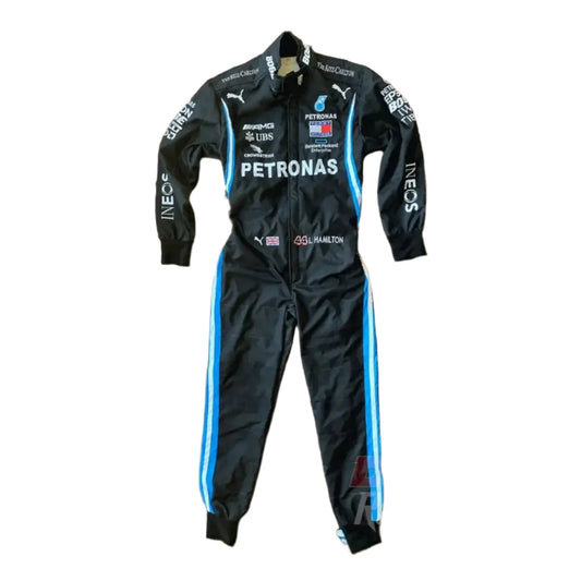 2020 Lewis Hamilton Mercedes AMG F1 Embroidery Race Suit - Ex Race Gear