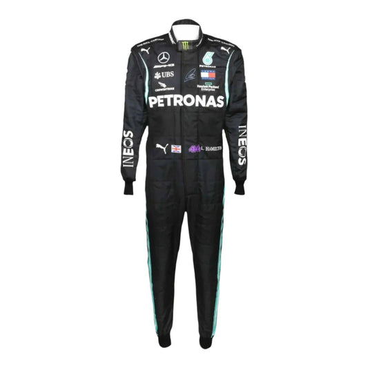 2020 Lewis Hamilton Mercedes AMG F1 Replica Race Suit - EX Race Gear