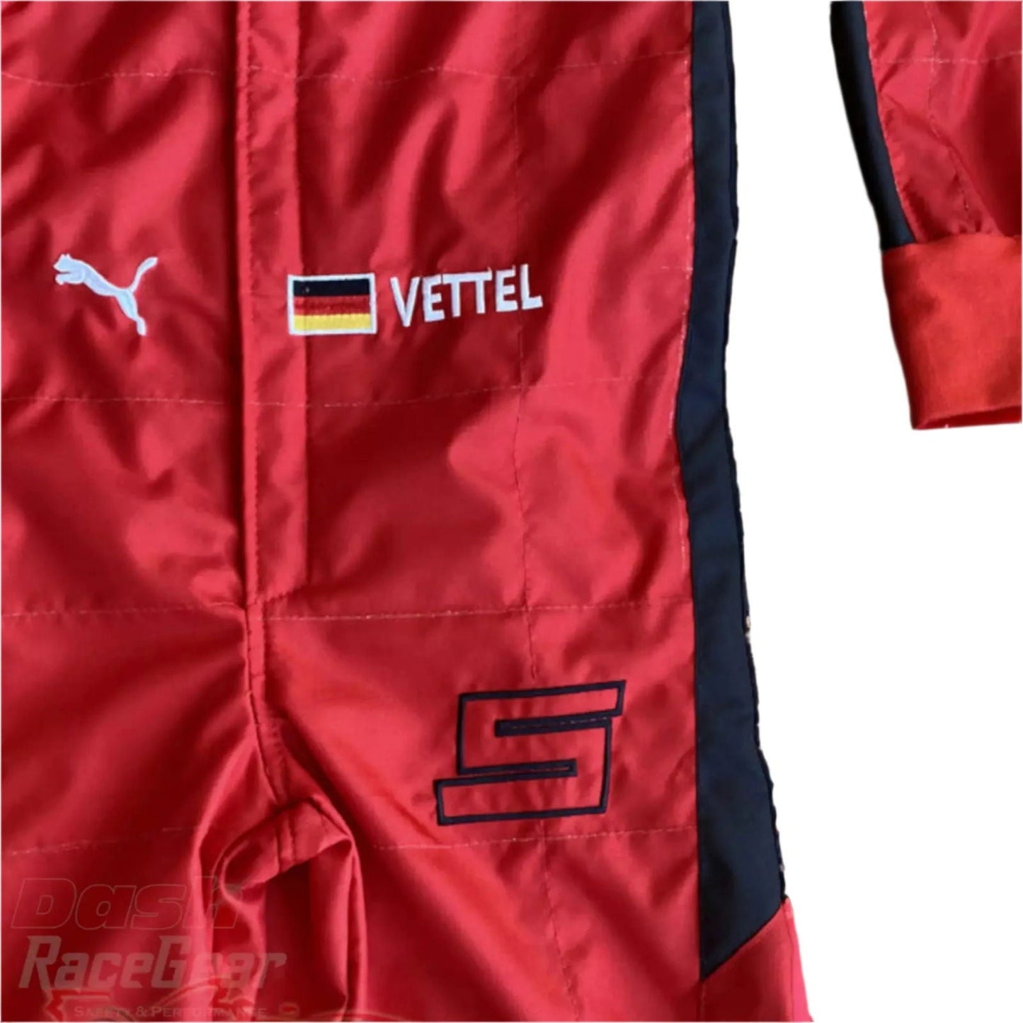 2020 Sebastian Vettel Ferrari Mission Winnow F1 Embroidered Racing suit - Ex Race Gear