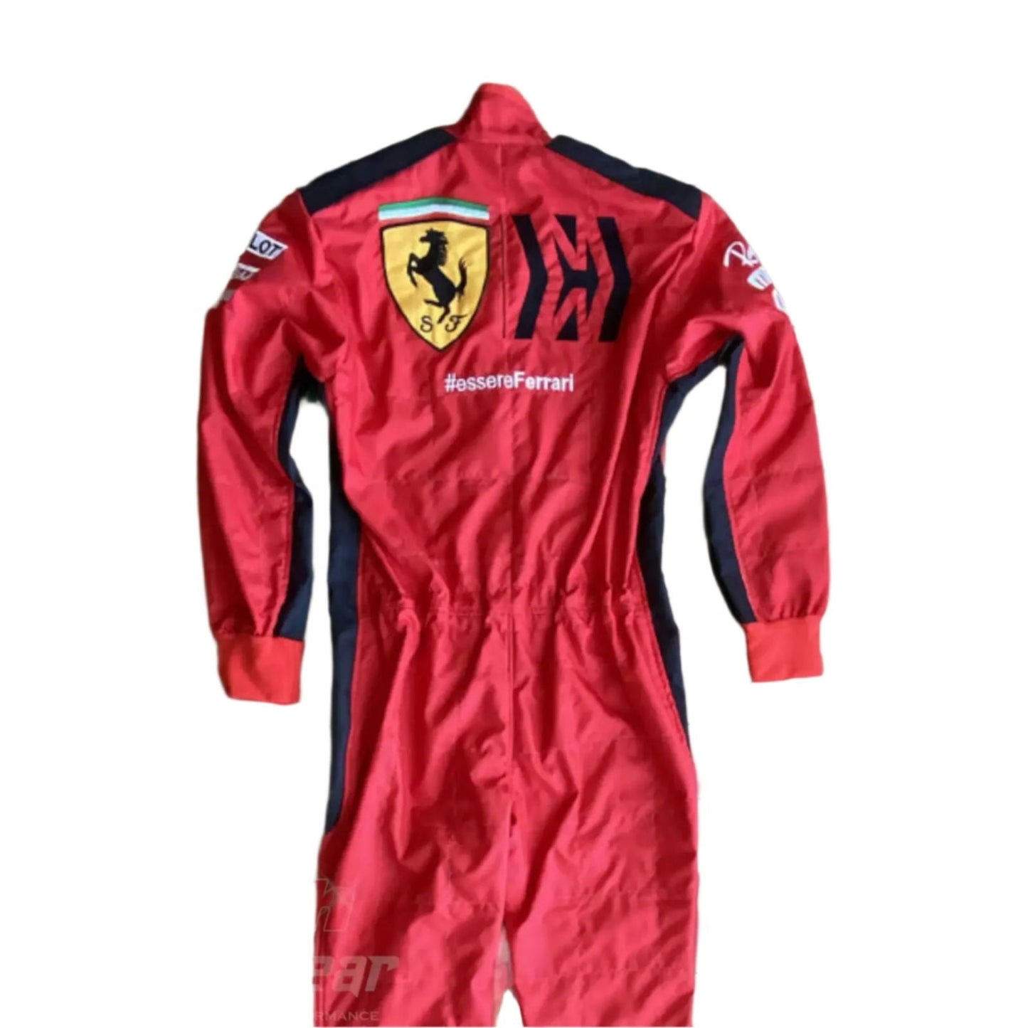 2020 Sebastian Vettel Ferrari Mission Winnow F1 Embroidered Racing suit - Ex Race Gear